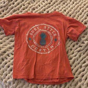 Juniors Surf Style Coral Tee Destin